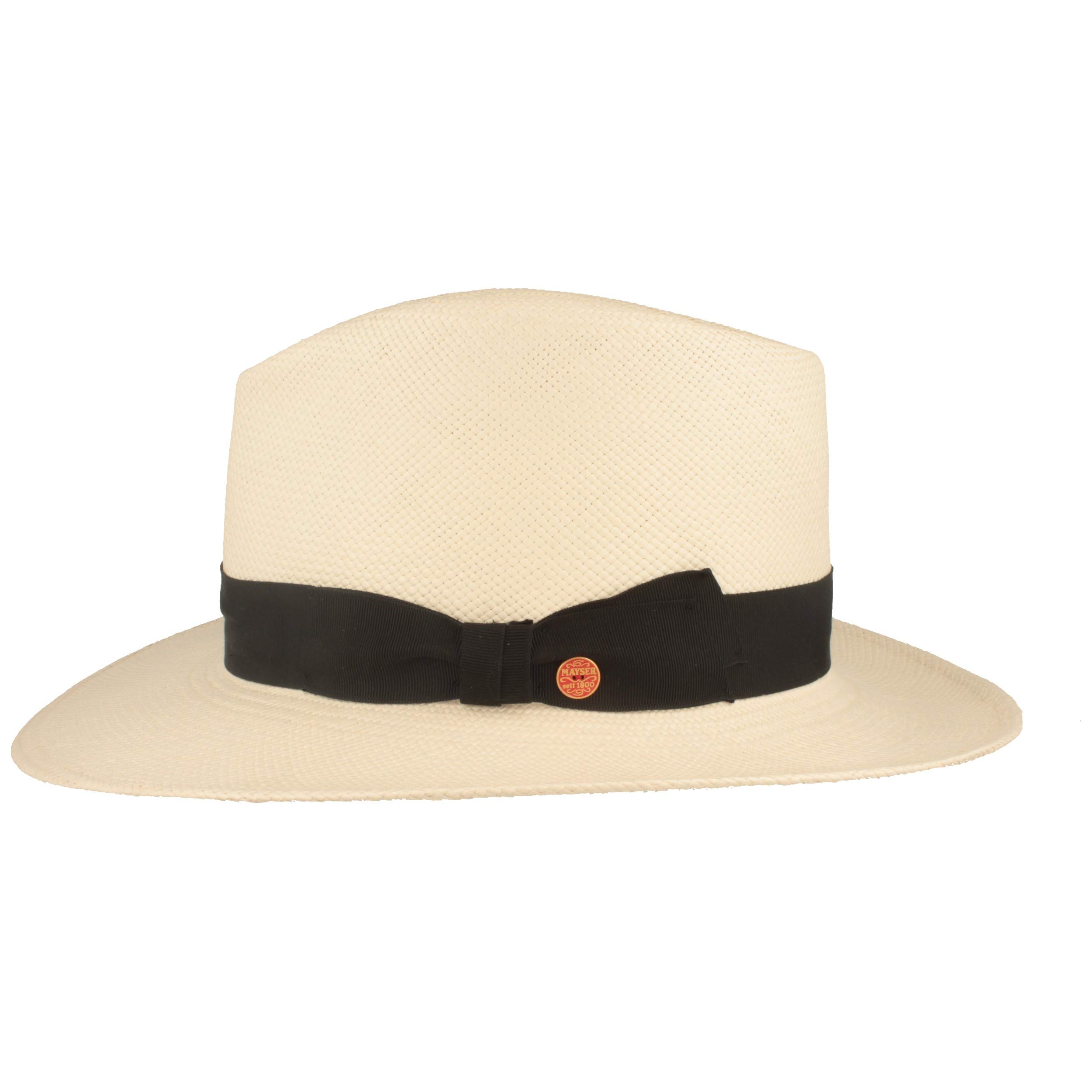 Original Sombrero Panama | Sombrero de Paja Tejido a Mano en Ecuador – Protección Solar UV 40 - Resistente al Agua – Material Ligero y Duradero - Talla S, M, L, XL, XXL.