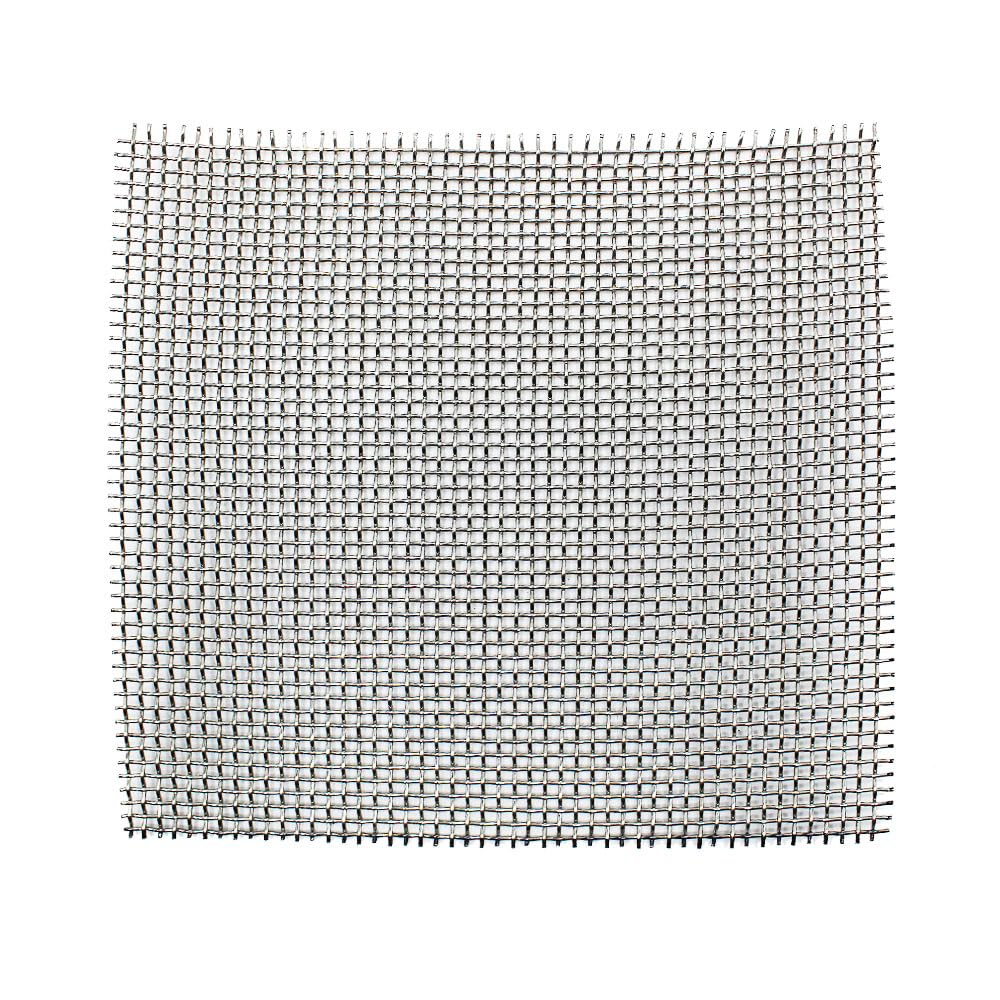 The Mesh Company Heavy Duty Wire Woven Mesh Drain Cover Stainless Steel Mesh (6 LPI - 1.6mm Wire - 250 x 250mm)