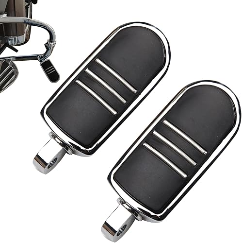 Miniatura 7 de Estribos de carretera para motocicleta, compatible con Harley Softail Sportster Electra Road Glide Road King Street Glide con protector de motor de