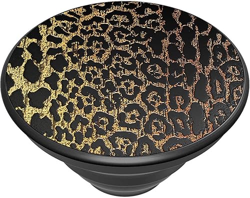 Miniatura 5 de PopSockets PopGrip con tapa intercambiable para teléfonos y tabletas - Leopardo