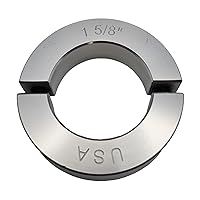 Vista 8 de Diámetro de orificio de 0.50 pulgadas - Abrazadera del collar de eje de dos piezas - Aluminio 2024 (paquete de 4)