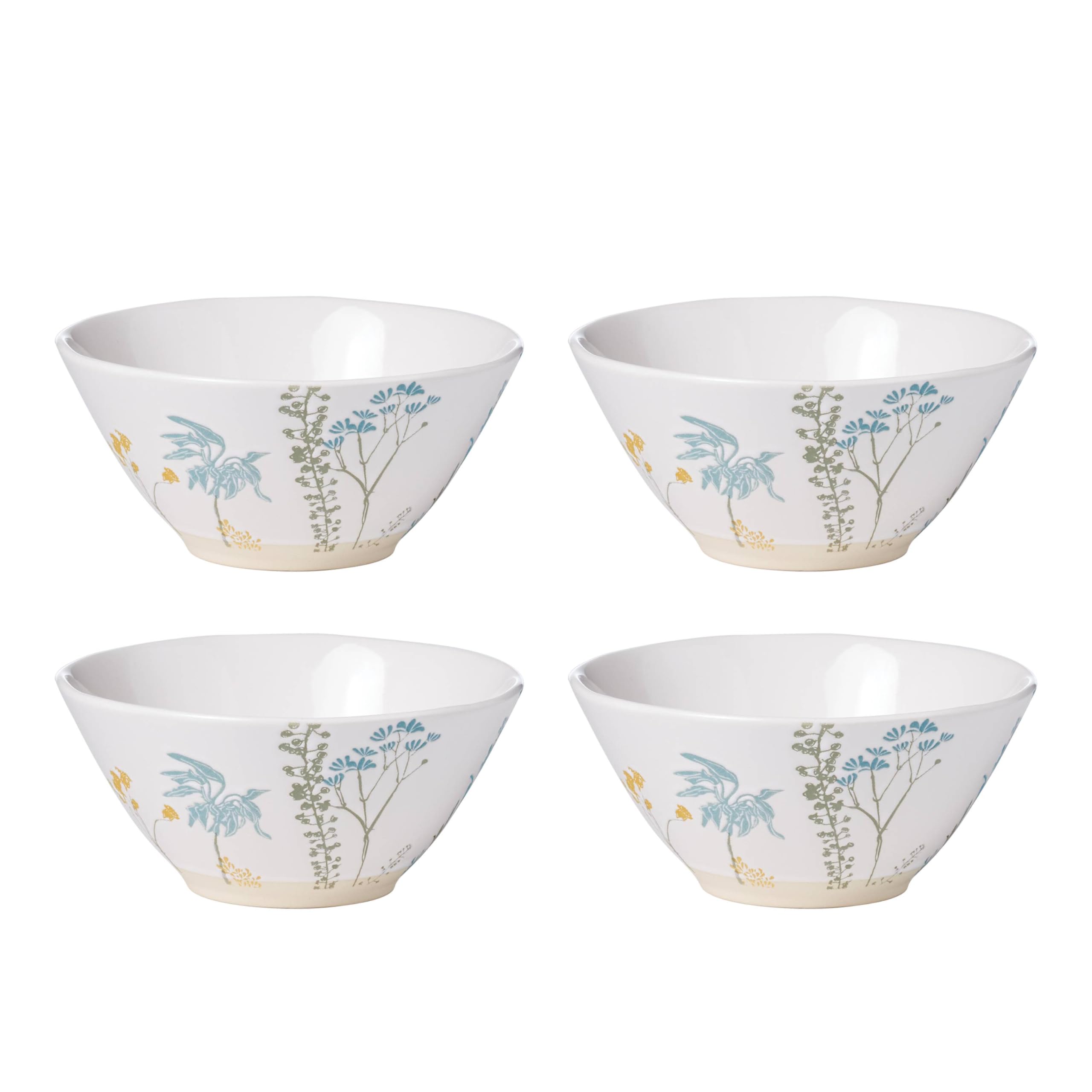 Amazon.com: Lenox 896609 Wildflowers All-Purpose Bowls, Set of 4
