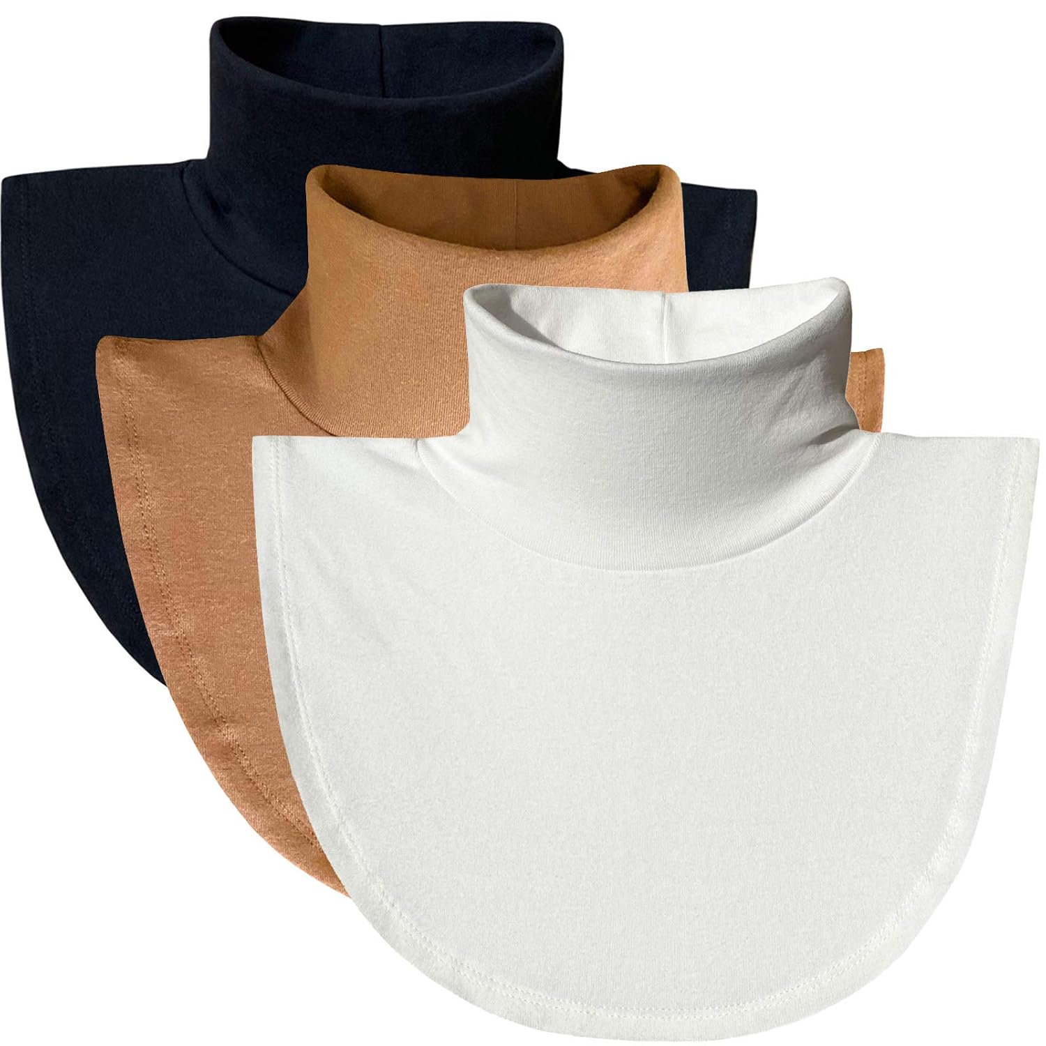 ZESLMG Shinywear Women Turtleneck Dickies,Detachable Mock Turtlenecks, Cotton Fake Collar Half Blouse - Review, Price and Buying Guide