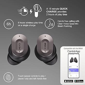 専用です TWS DX-08 TWS Earbuds - Long Battery Life & Mecha Style
