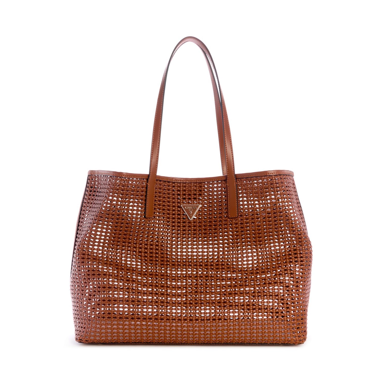 GUESS bolso shopper Brigitta 2 in 1 Tote Cognac marrón