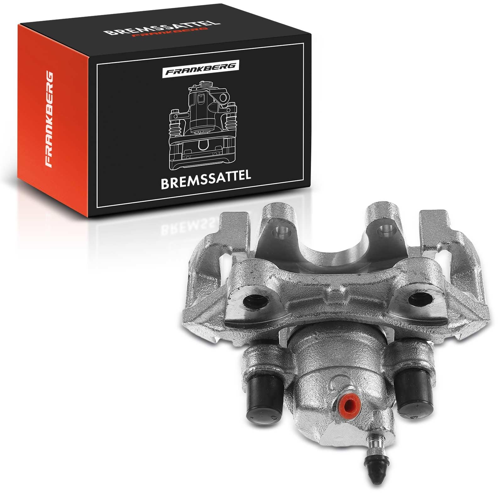 Frankberg Pinza Freno Posteriore Sinistra Con Staffa (Distanza di Fori della Staffa 90mm) Compatibile con Classe G W463 GL-Class X164 Classe R Classe M Replace# 0044203983