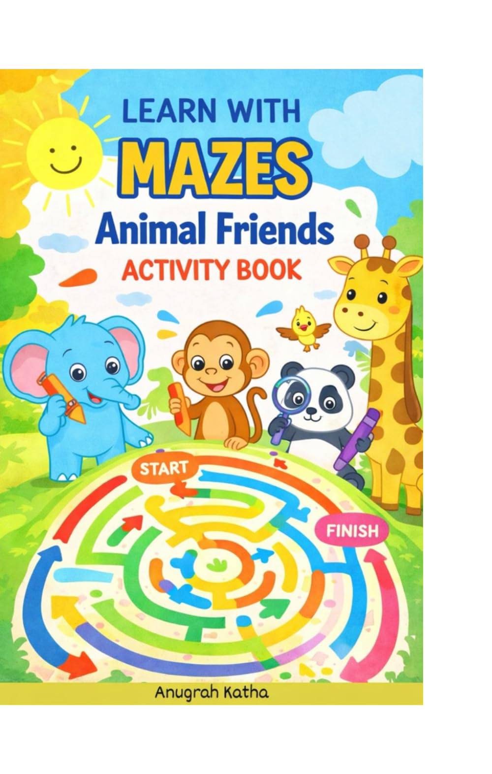 Mazes Animal Friends Activity Book