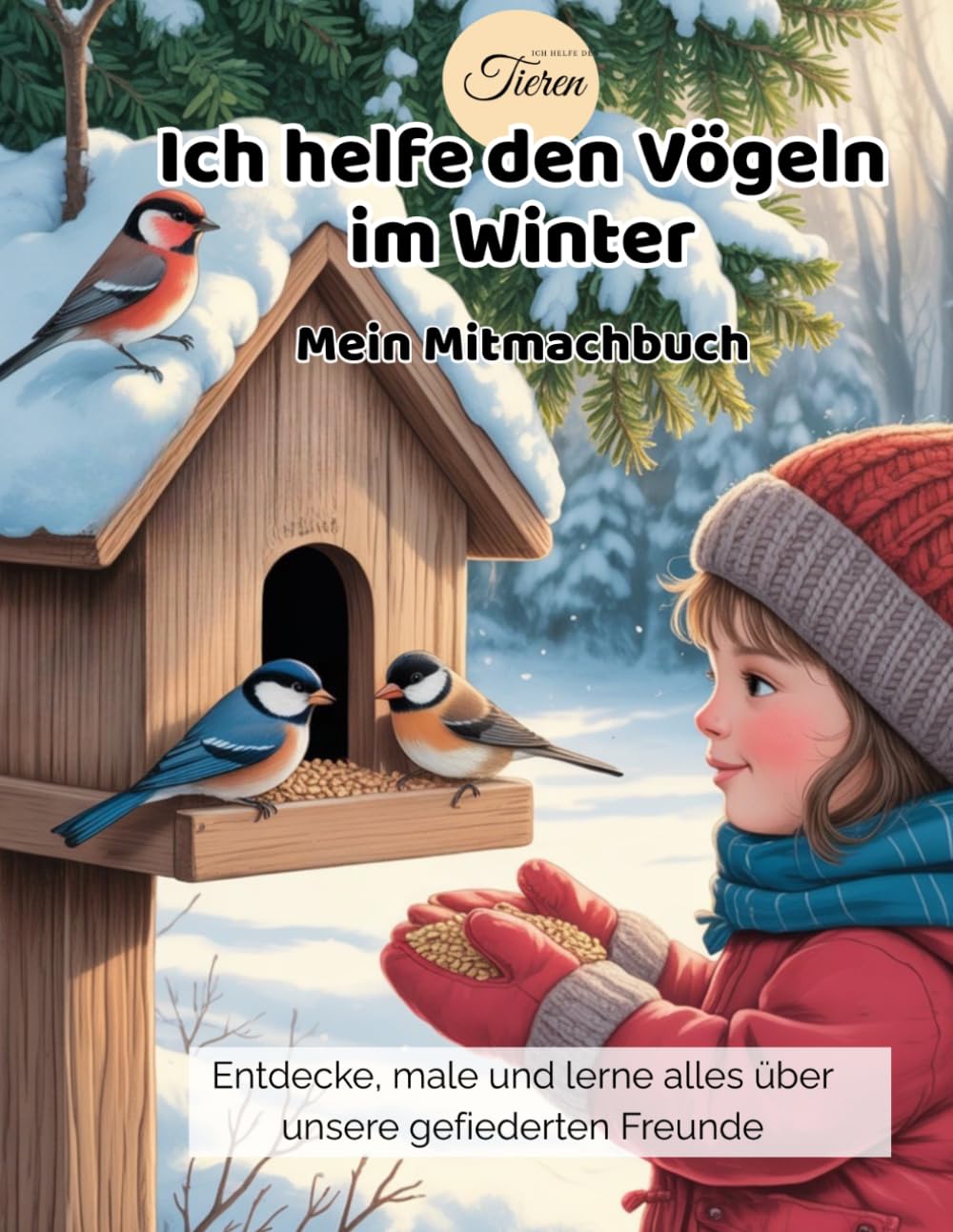 Ich helfe den Vögeln im Winter - Mein Mitmachbuch: Entdecke, male und lerne alles über unsere gefiederten Freunde (Ich helfe den Tieren - Natur-Mitmachbücher für Kinder)