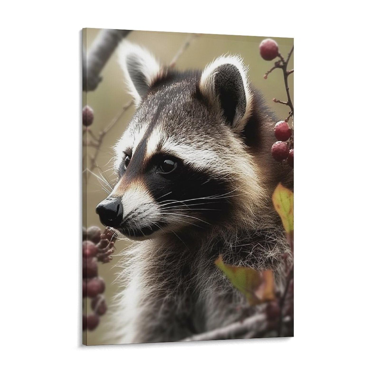 Animals on Tree Canvas Wall Art for Bedroom 12x16inch Canvas Prints Artwork for Walls Modern Picture Artwork Painting for Living Room Aesthetic Wall Paintings for Bathroom Kitchen Office Deco