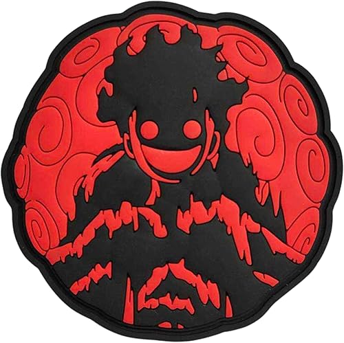 Parche táctico de PVC (Gear 5 Luffy) Joy Boy Extreme Haki Gum-Gum Fruit 3" The One Piece is Real!