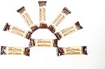Aunt Sarah’s Simply Délicieux barres de chocolat pleine taille, cas en vrac de 30x70g Barres de chocolat - Amandes grillées entières décadentes & Caramel crémeux en chocolat riche au lait - Snacks canadiens parfaitement fabriqués