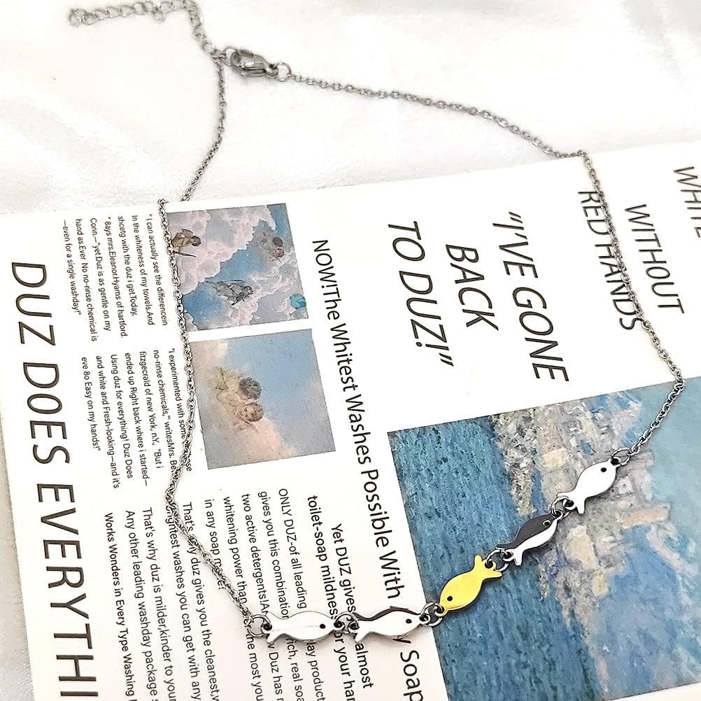 Q&D&S Swimming Against the Bracelet, Encouragement Inspirational Christian Bracelet, Adjustable Stainless Steel Bracelet For Best Friend Women Men Jewelry Gifts (bracelet) - Image 2