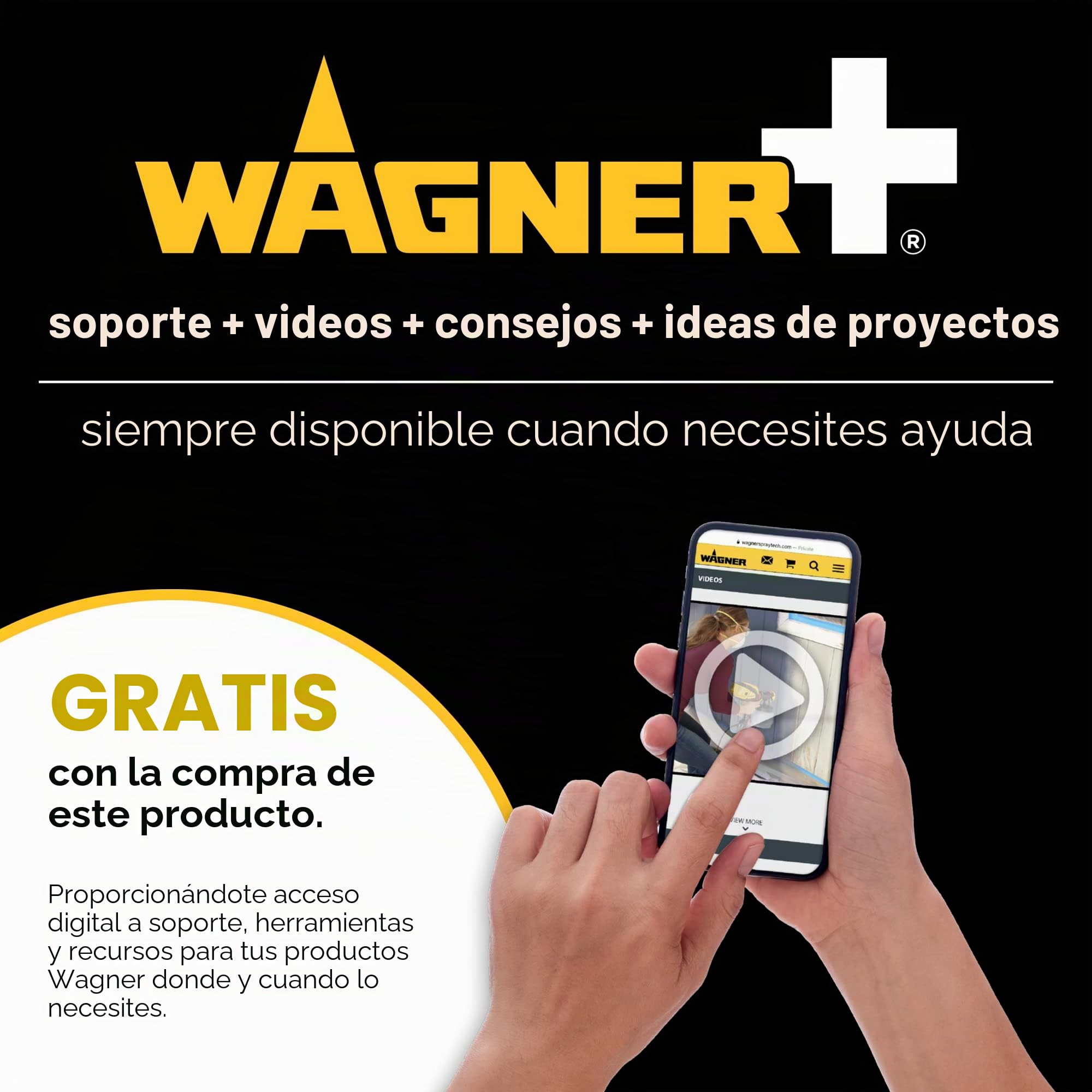 Wagner Spraytech 2419329 Rodillo de Pintura, Multicolor, PaintStick EZ Roller