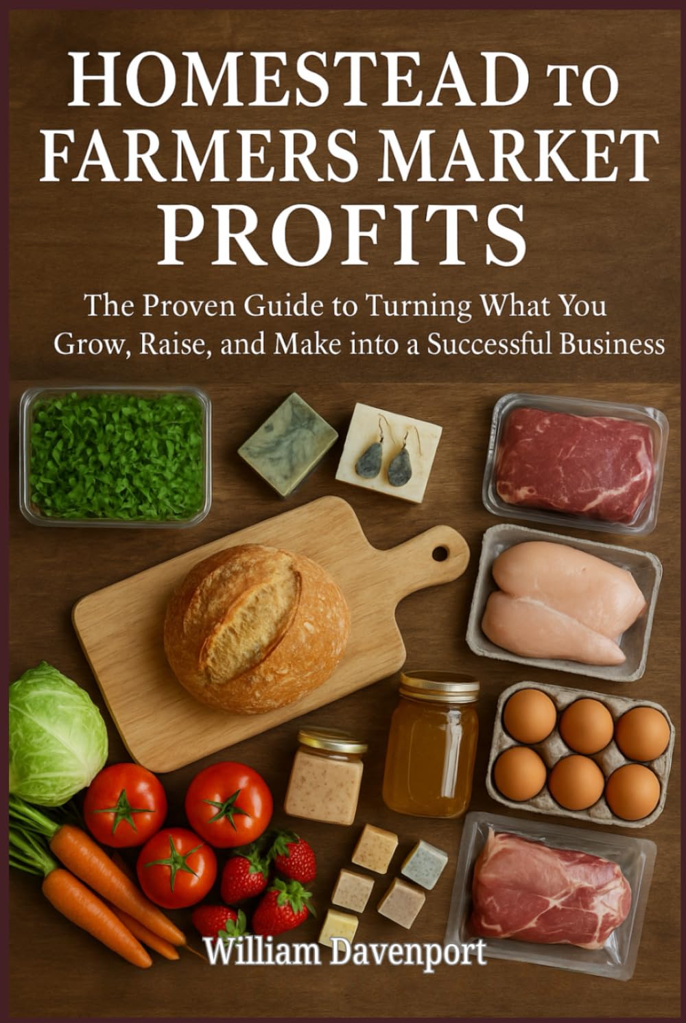 Homestead to Farmers Market Profits: The Proven Guide to Turning What You Grow, Raise, and Make into a Successful Business      Hardcover – October 10, 2025