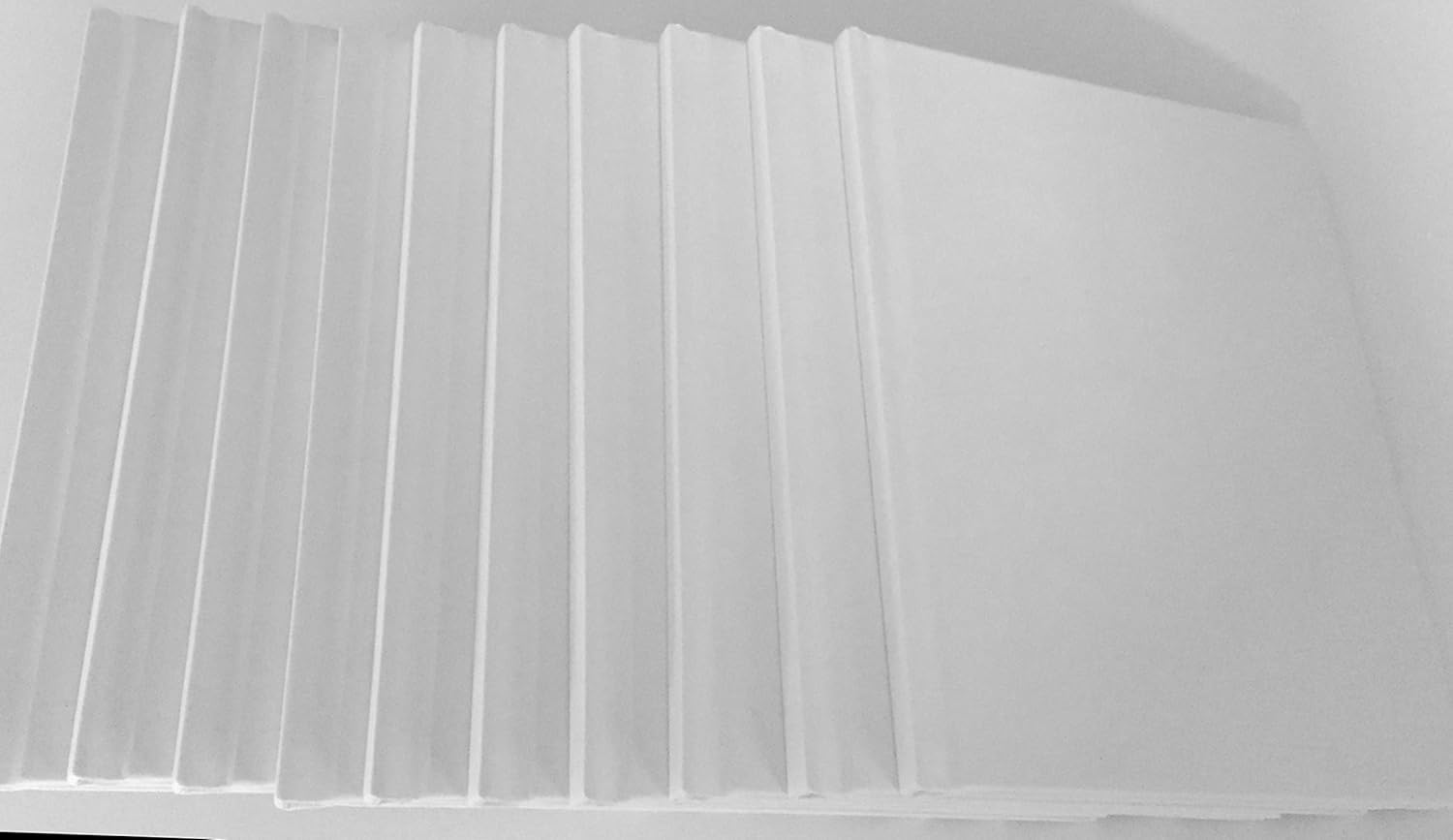 Hardcover Blank Bare Book 6x8 (10-Pack)