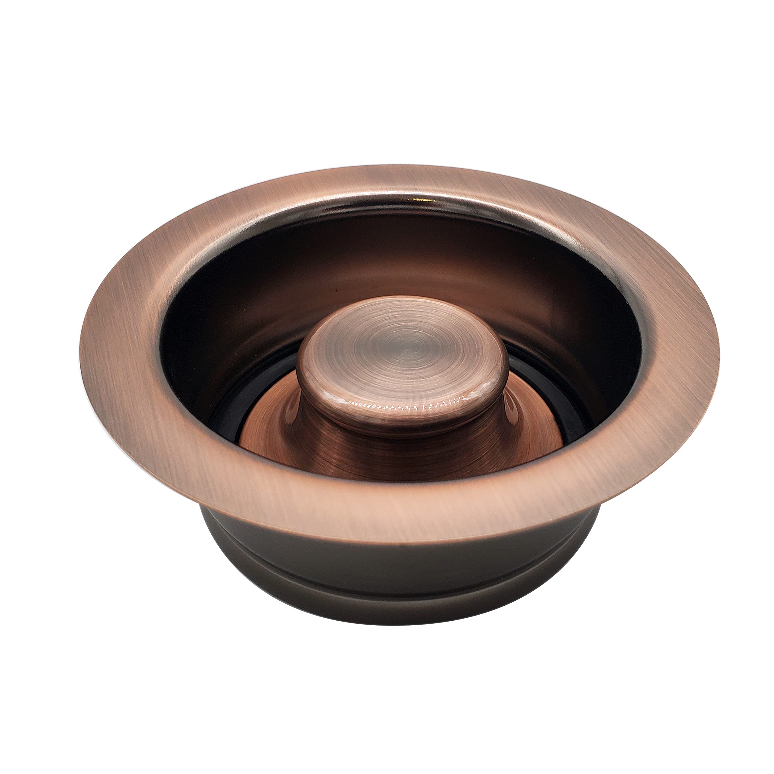 Westbrass D2089-11 in-Sink-Erator Disposal Flange and Stopper - Antique Copper