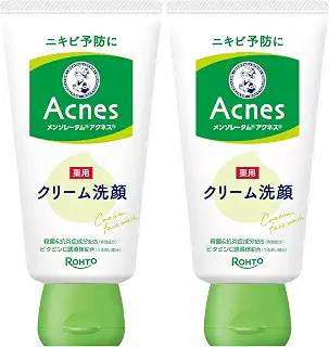 アクネス薬用クリーム洗顔 １３０Ｇ (× 2)