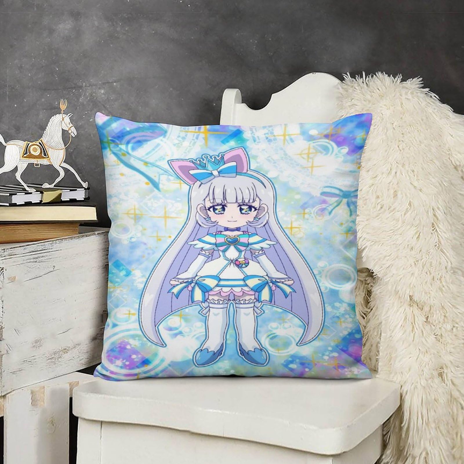 Amazon.co.jp: わんだふるぷりきゅあ！ キュアニャミー抱き枕カバー 枕 