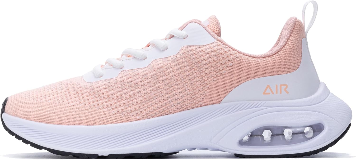 Autper Women’s Air Running Shoes Breathable Tennis Sneakers Gym Jogging Training Comfortable Fashion Sports Shoes US 5.5-11