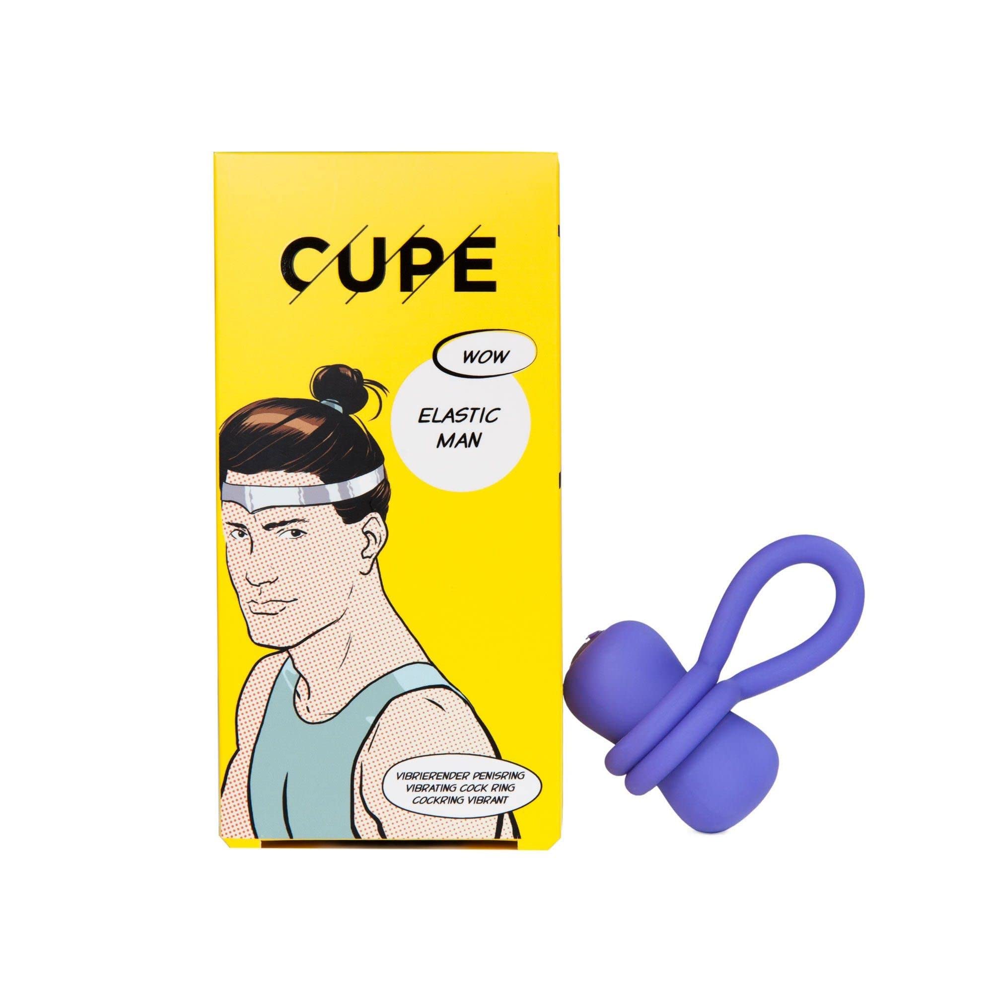 Cupe - Elastic Man 5 Stufen Penisring Vibrator  3,1m Dehnbar Silikon :  Amazon.de: Drogerie & Krperpflege