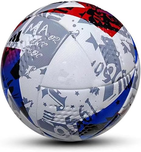 Miniatura 4 de Balón de fútbol unisex de la MLS Pro para adultos, tamaño regular 5, pelota de fútbol de calidad estándar con piel sintética profesional, pelota de