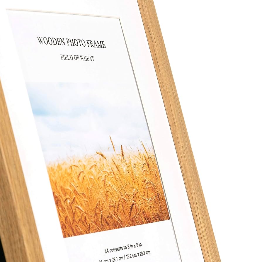 Amazon.co.jp: kennethan 額縁 A4 木製 フォトフレーム ガラス