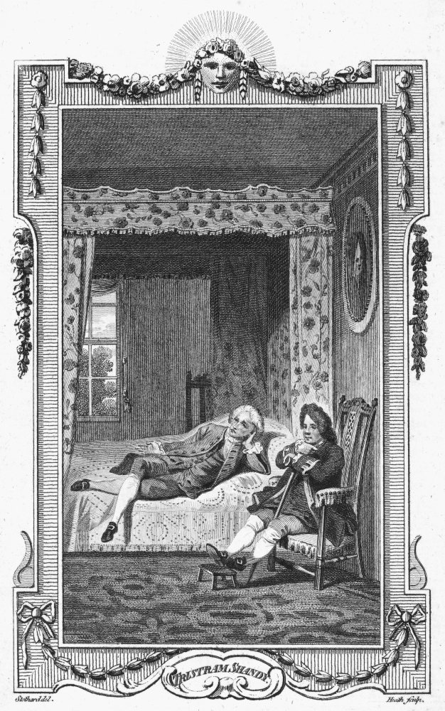 Sterne Tristram Shandy Nengraving For The 1781 Edition Of Laurence SterneS Novel Poster Print by (18 x 24)