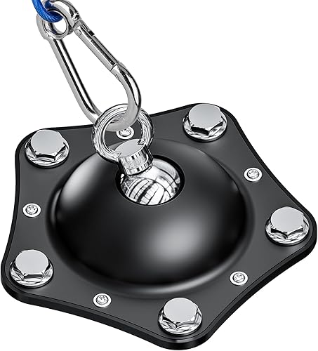 Miniatura 10 de Estaca de amarre para perros para acampar al aire libre, carrera para perros giratoria de 360°, sin enredos, estacas pesadas para perros para Rojo