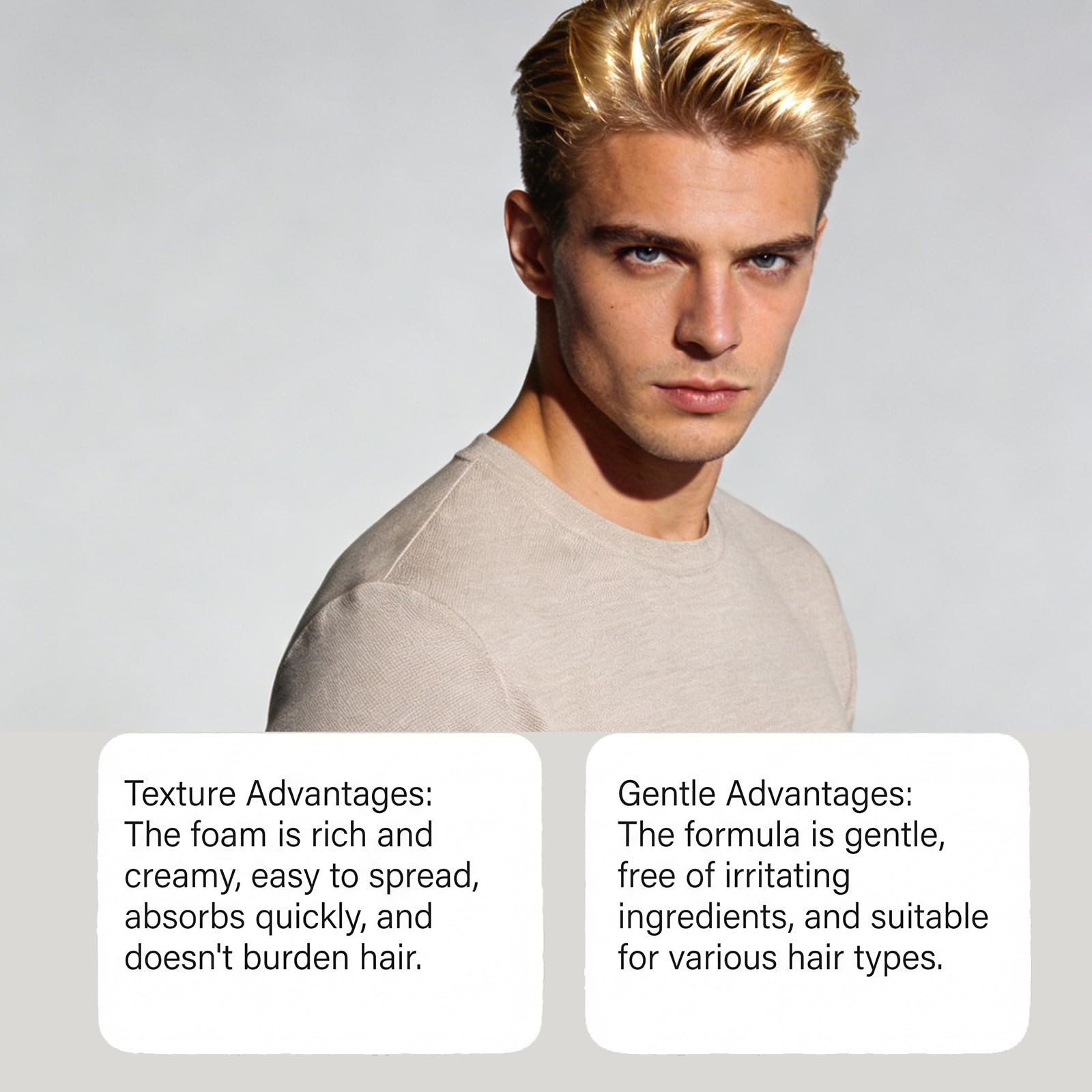 Mousse Coiffante à l'Huile d'Olive，poudre coiffante homme，bali curls，120 ml