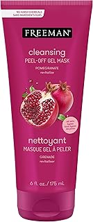 Freeman Revitalizing Peel Off Gel Facial Mask with Pomegranate and Antioxidants, Beauty Face Mask, 6 oz