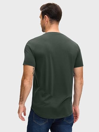 Comdecevis Men's Casual Graphic Tees Regular Fit Vintage Shirts