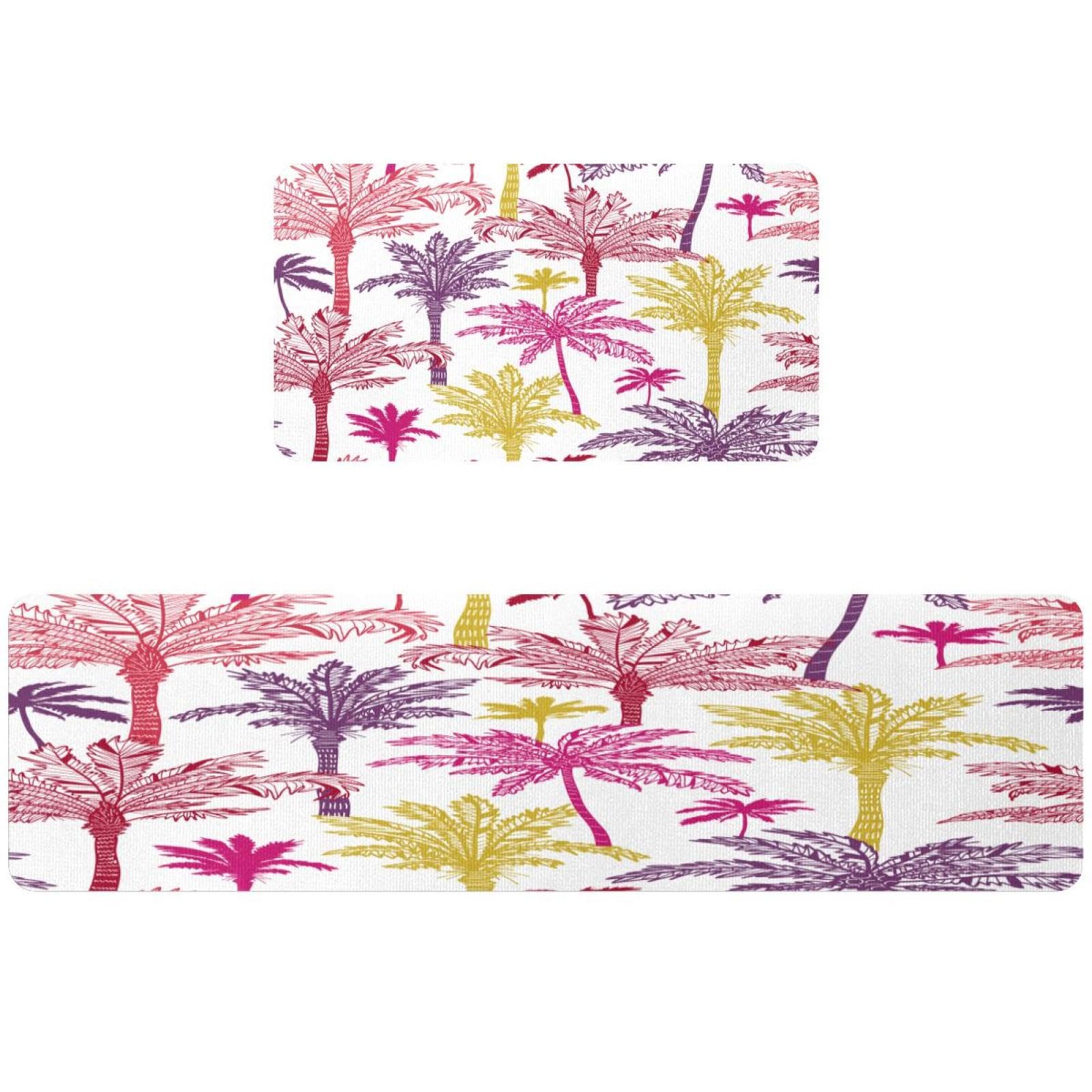 Alfombra de cocina absorbente VAPOKF evita resbalones con base de goma lavable en lavadora