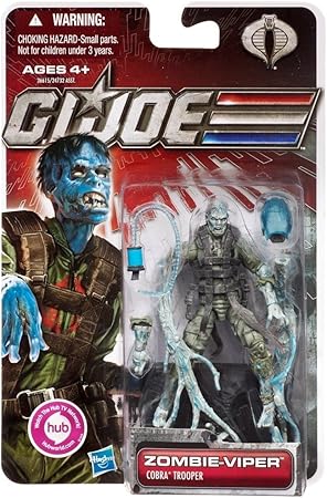 Amazon Com G I Joe 30th Anniversary 3 3 4 Inch Action Figure Zombie Viper Cobra Trooper Toys Games
