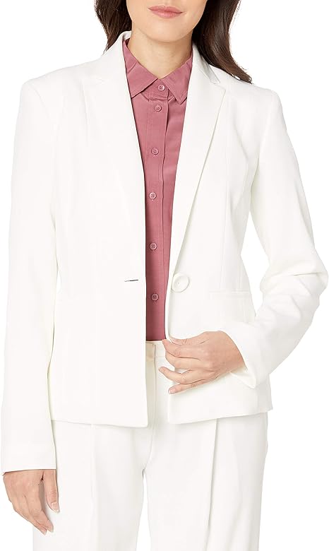 kasper white jacket