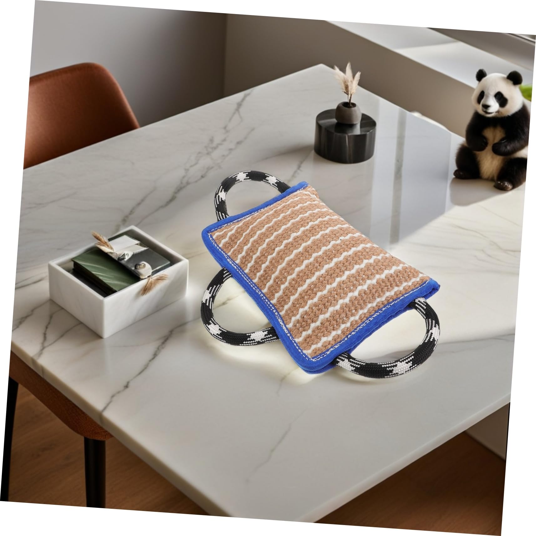 Pillow para Perros de Lino Resistente Equipo de Entrenamiento Duradero para Desarrollo de Habilidades y Entre Dueño y Mascota Juguete para Perros