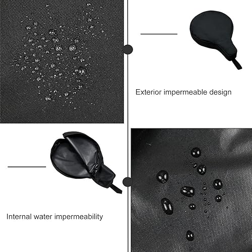 Miniatura 2 de Jeanoko Bolsa de sartén de hierro fundido, bolsa de sartén de tela Oxford 600D, cierre de cremallera, ligera, portátil para el hogar, bolsa de