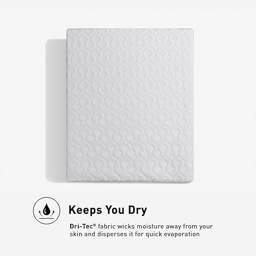 Miniatura 3 de Bedgear Protector de colchón Dri-Tec de cabeza dividida, impermeable, transpirable, lavable, compatible con base ajustable, almohadilla ajustable de