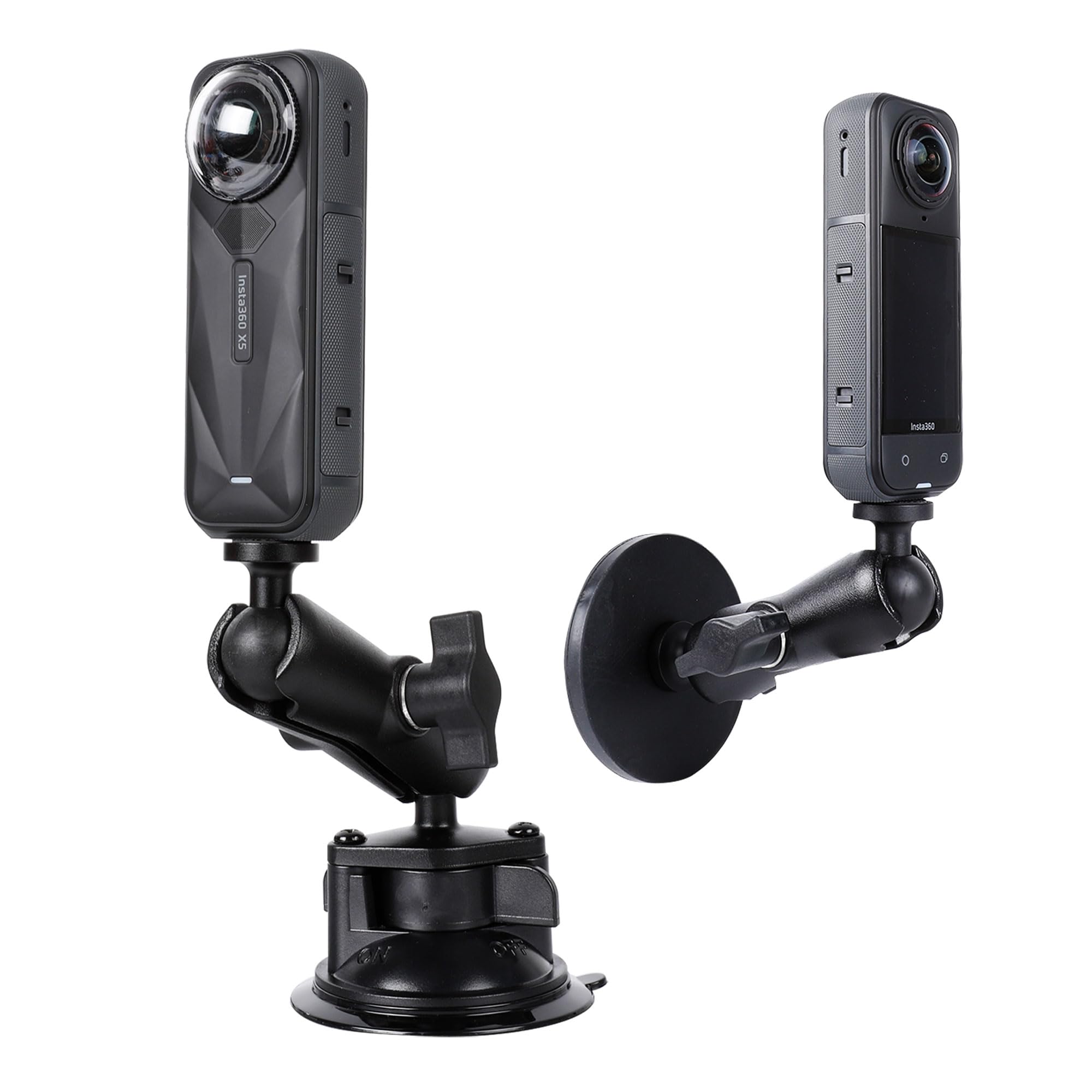 Amazon.com: xik 2 in 1 Suction Cup and Magnetic Camera Mount Stand