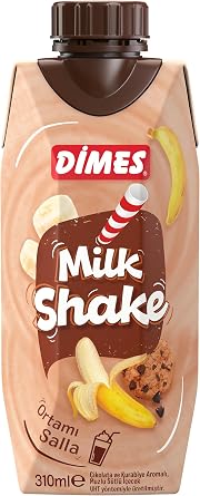 DİMES Muzlu Kurabiyeli Milkshake 310Ml