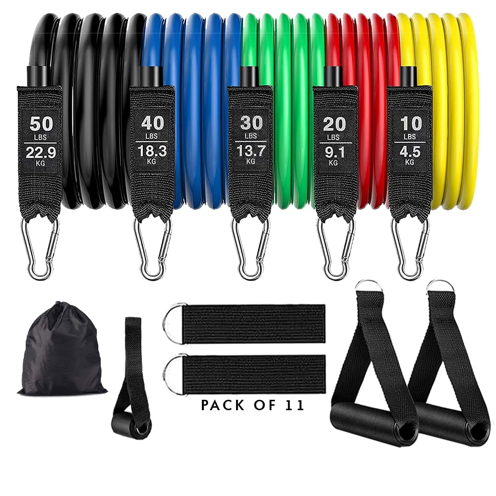 Resistance Tube with 30+ Exercise Guide & Foam Handle, Suitable for Home and Gym for Men and Women, Multipurpose Resistance Tube Band, Resistance Upto 25KG (B0D9HVZ1LX) Amazon Price History, Amazon Price Tracker