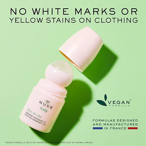 Miniatura 3 de NUXE Desodorante antitranspirante sin aluminio Rêve de Thé. Natural, extra fuerte 24 horas de protección contra olores y sudor para mujeres, 1.6