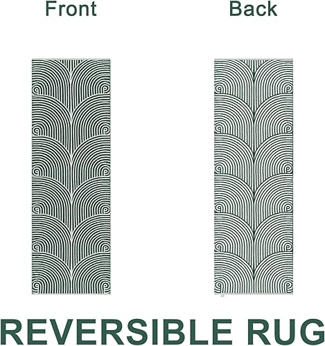 Miniatura 176 de Tiffasea Tapetes para puerta de interior, alfombra de área pequeña lavable beige de 2 x 3 pies, tapete reversible para puerta delantera, alfombra