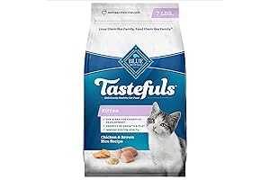 Blue Buffalo Tastefuls Kitten Food with DHA Dry Cat Food