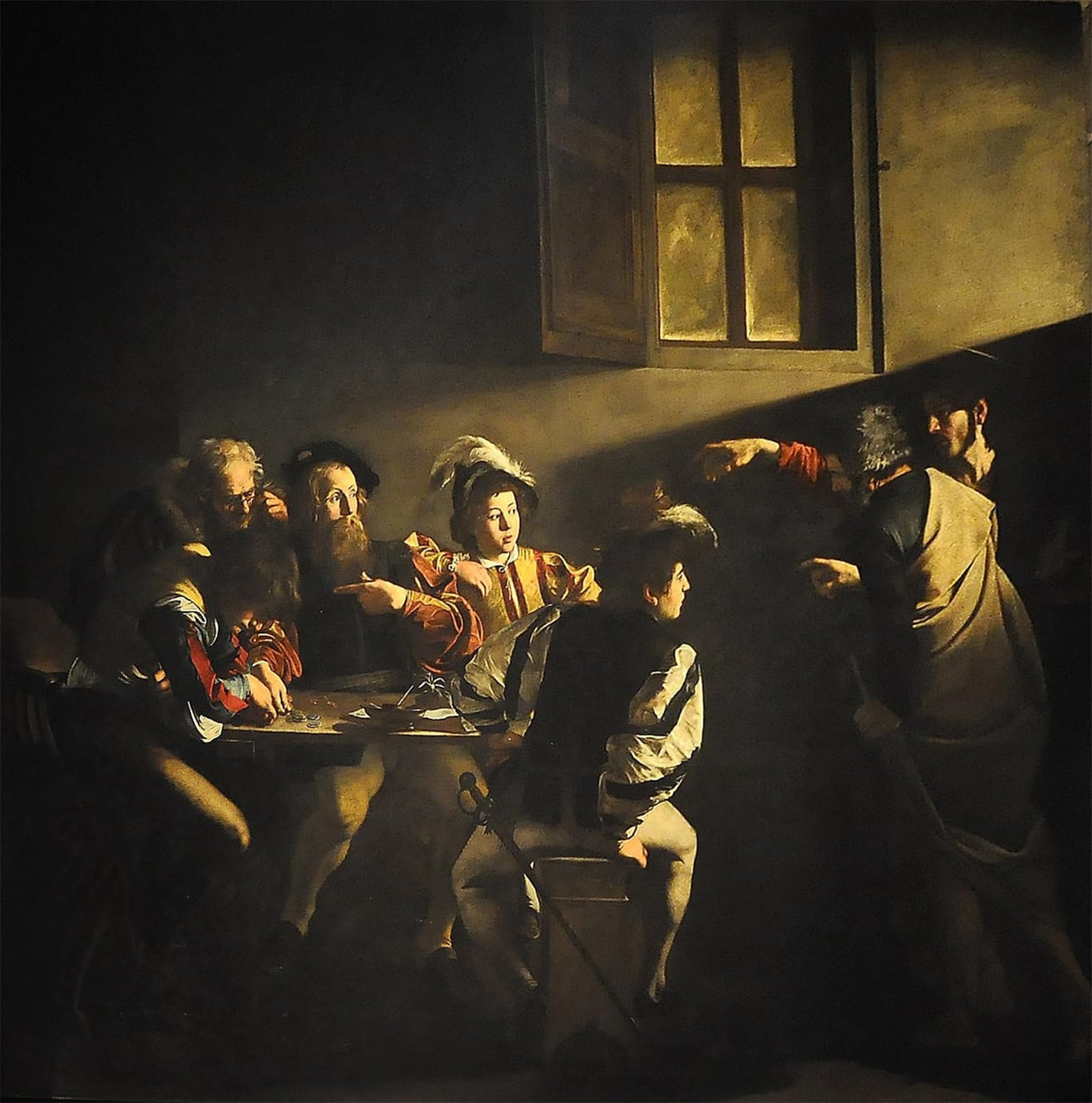 POSTERIIk Famous Animal Posters Vintage Picture the Calling of St Matthew by Merisi Caravaggio Modern Wall Decor for Home Decor 60x90cm