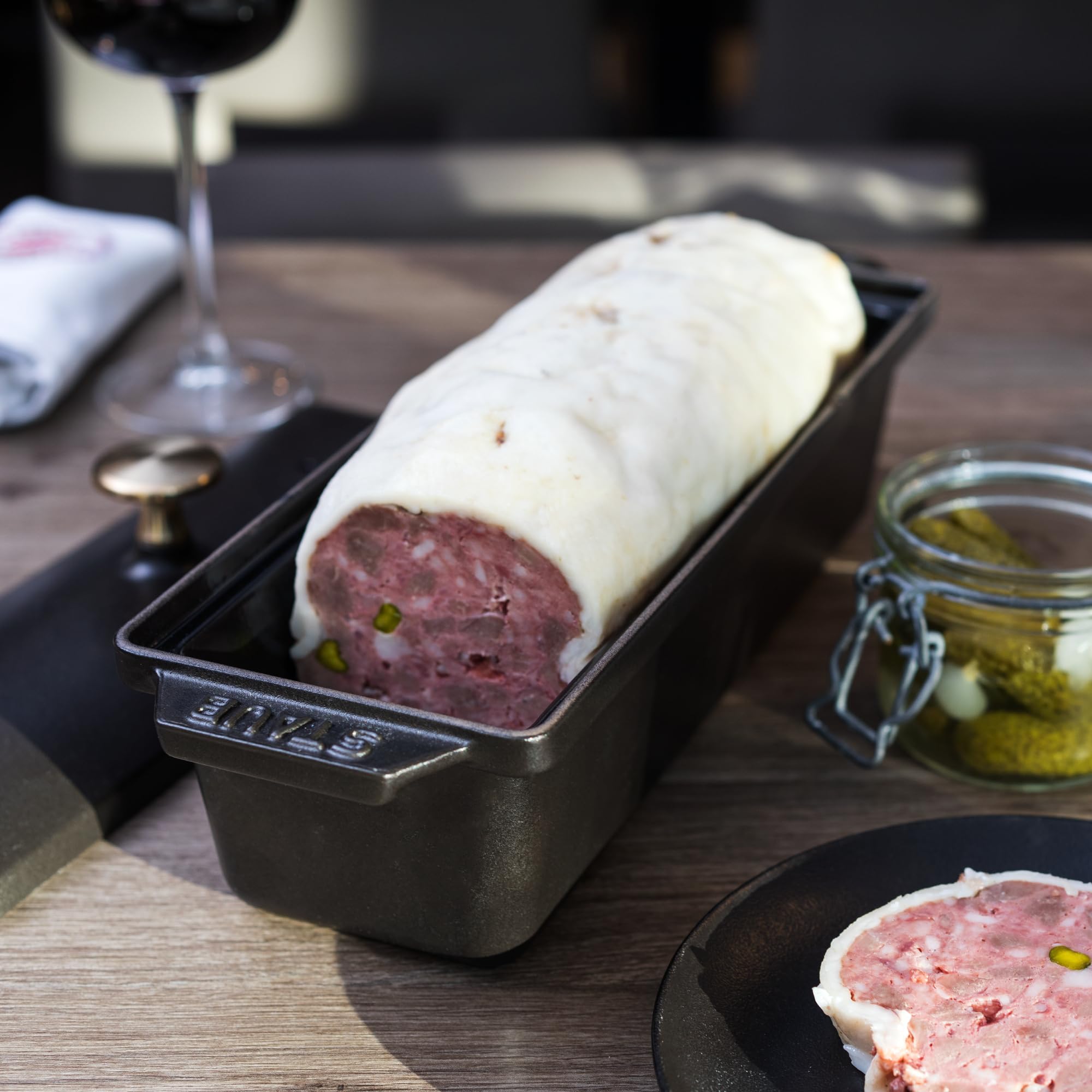 Amazon.co.jp: [ストウブ] staub レクタンギュラーテリーヌ ブラック