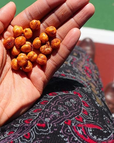 Miniatura 2 de Saffron Road Bocadillos orgánicos de garbanzos crujientes, sin gluten, sin OMG, kosher, veganos (variedad, 5.4 onzas (paquete de 4))