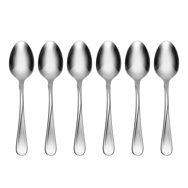 Oneida Flatware Flight Teaspoons Stainless Steel Set of 6