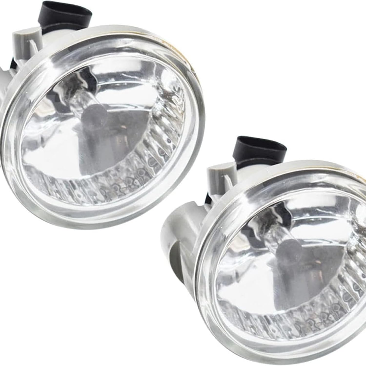 Silscvtt 2-Pack Fog Lights Lamps Assembly Replacement for 2004-2007 Toyota Highlander Echo Prius with Bulbs Passenger and Driver Side 8122152070 8121152070