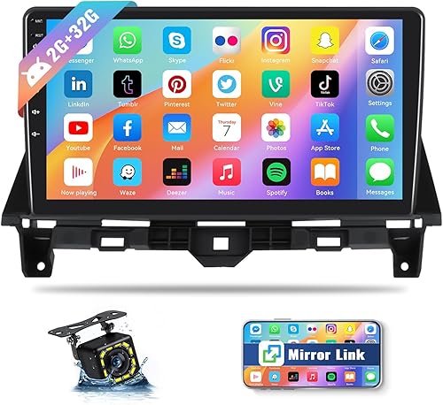 UNITOPSCI 2G 32G Android Car Stereo Radio para Honda Accord 8th 2008 2009 2010 2011 2012 2013 GPS Unidad principal de navegación WiFi 10.1 pulgadas