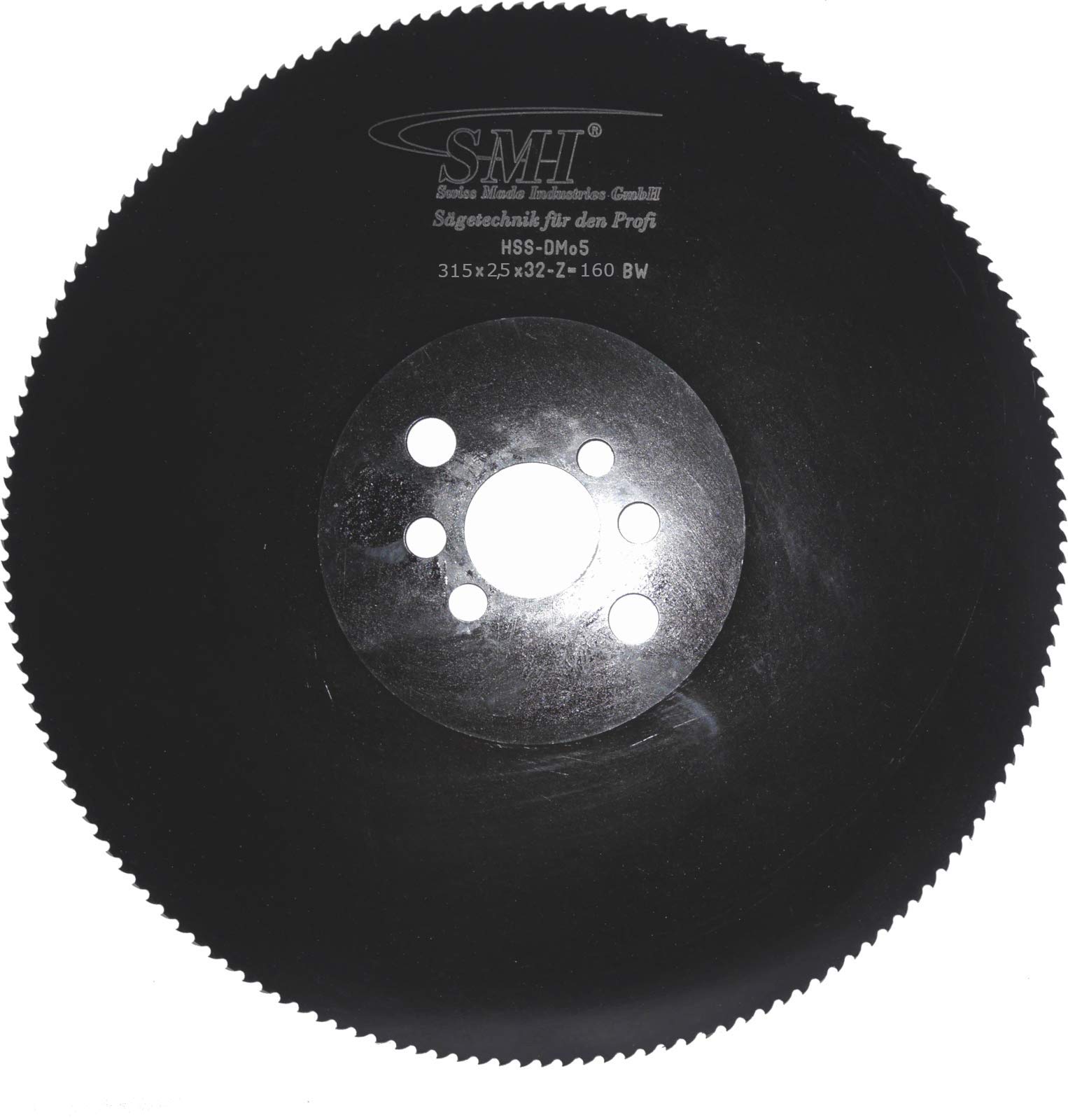 SMI Metall-Kreissägeblatt Hss DMO5 315 x 2,5 x 32 mm 160 Zähne Sägeblatt Kreissägeblatt Metallsägeblatt